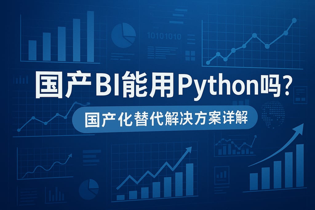 国产BI能用Python吗？国产化替代解决方案详解