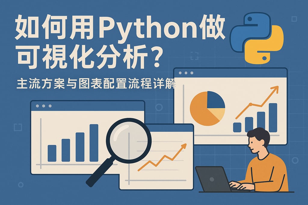 如何用Python做可视化分析？主流方案与图表配置流程详解