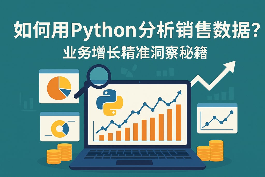 如何用Python分析销售数据？业务增长精准洞察秘籍