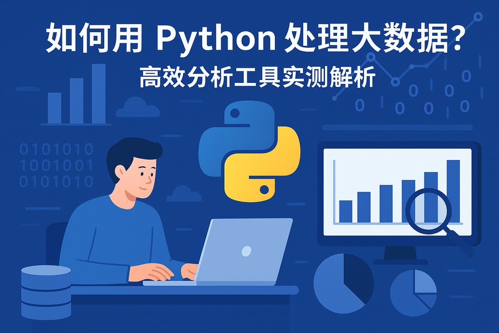如何用Python处理大数据？高效分析工具实测解析