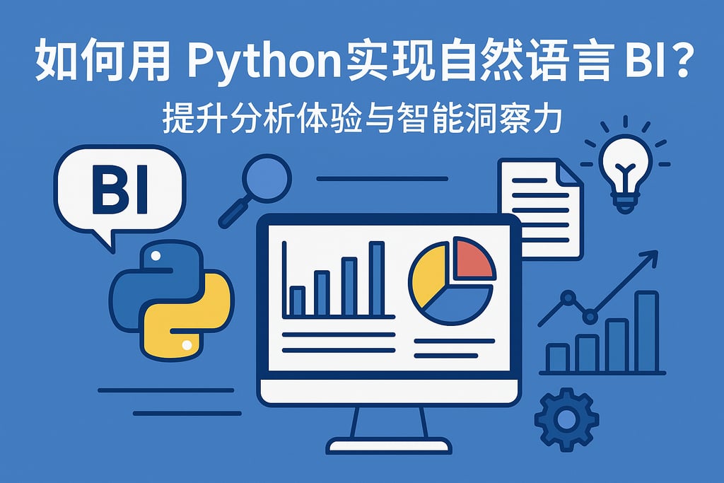 如何用Python实现自然语言BI？提升分析体验与智能洞察力