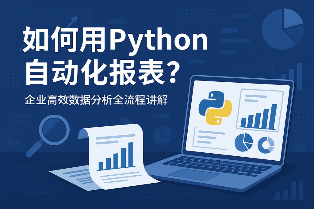 如何用Python自动化报表？企业高效数据分析全流程讲解
