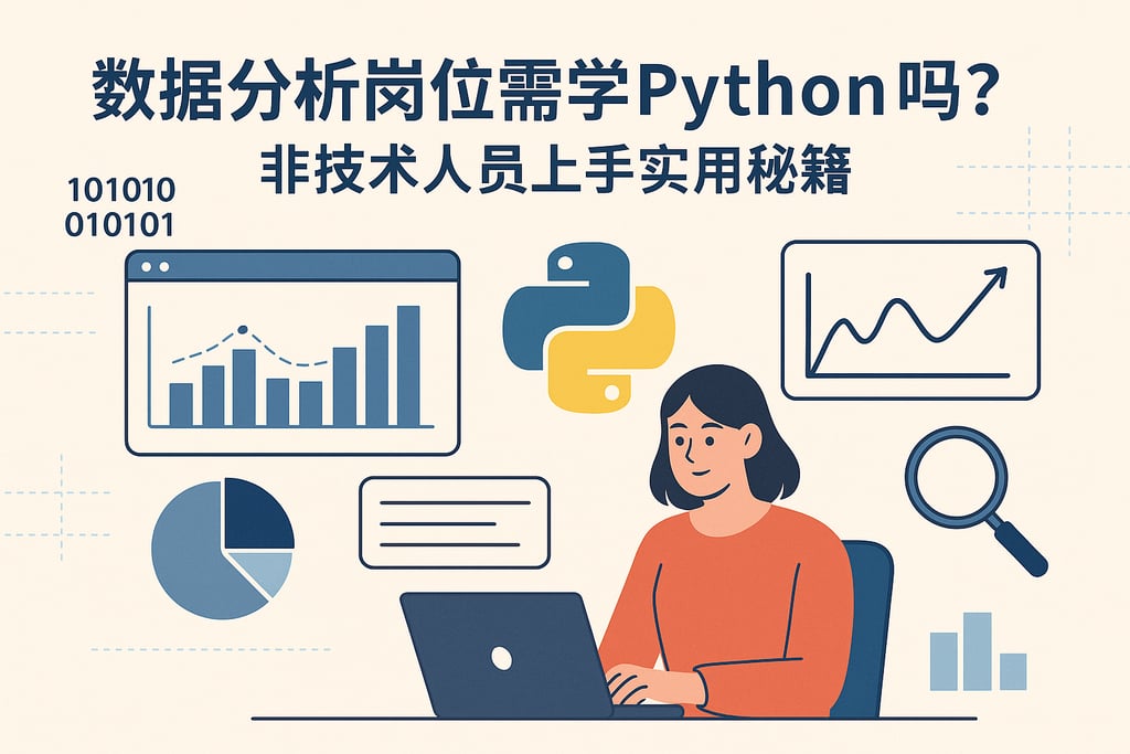 数据分析岗位需学Python吗？非技术人员上手实用秘籍