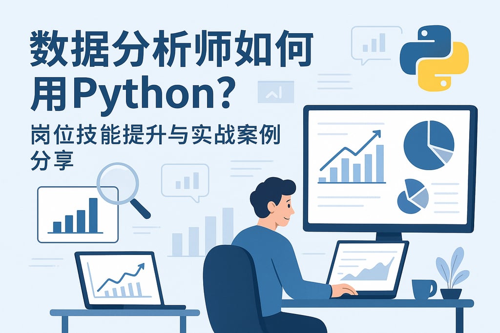 数据分析师如何用Python？岗位技能提升与实战案例分享