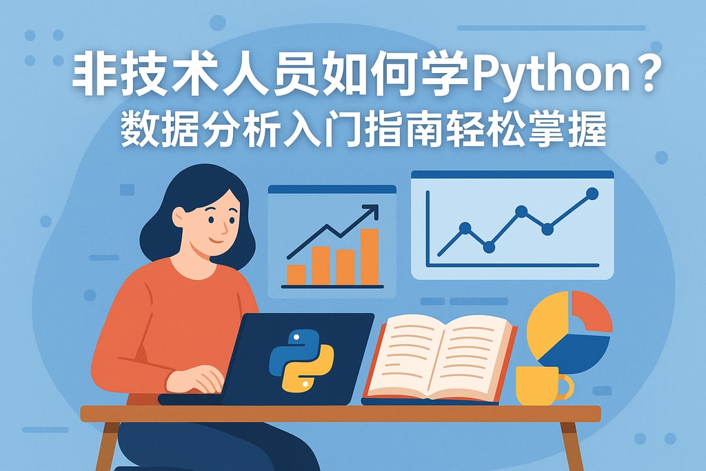 非技术人员如何学Python？数据分析入门指南轻松掌握