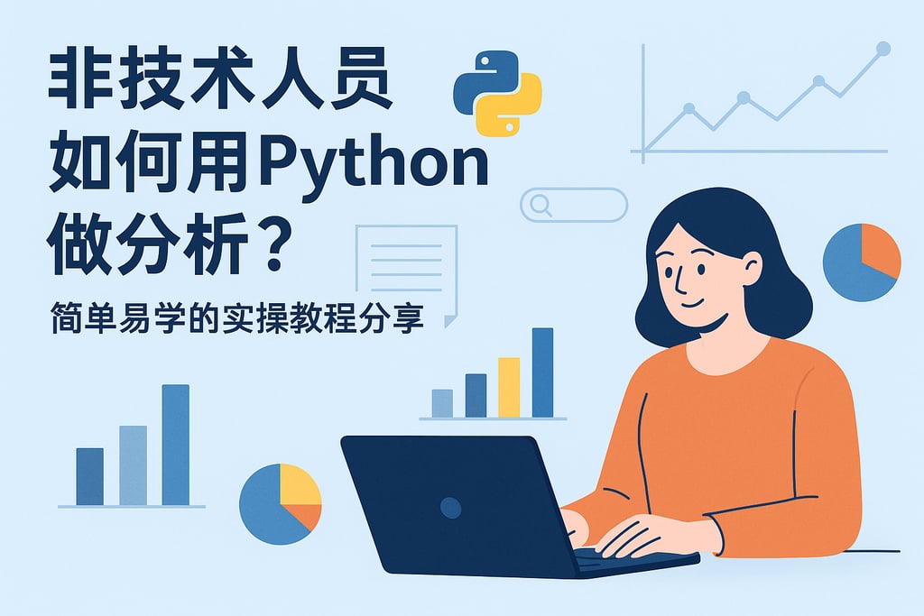 非技术人员如何用Python做分析？简单易学的实操教程分享