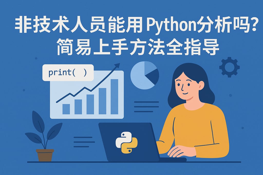 非技术人员能用Python分析吗？简易上手方法全指导