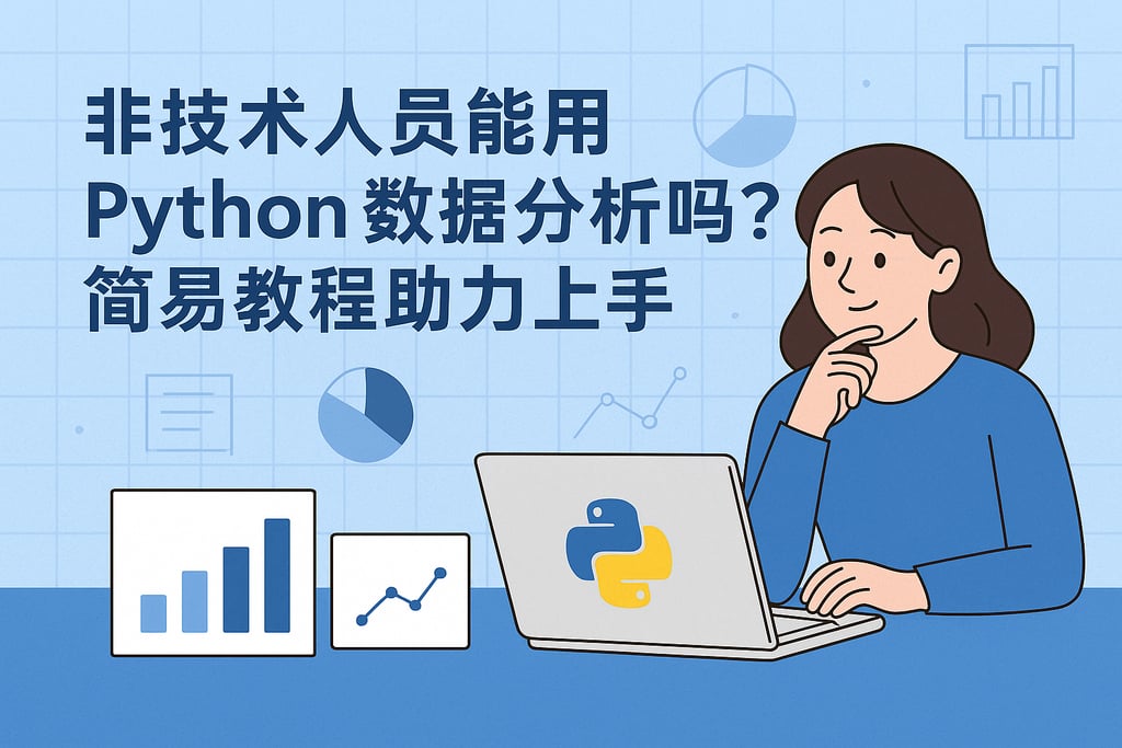 非技术人员能用Python数据分析吗？简易教程助力上手