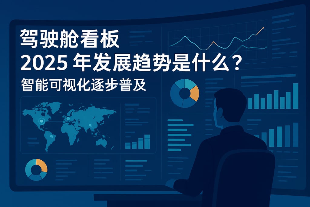 驾驶舱看板2025年发展趋势是什么？智能可视化逐步普及