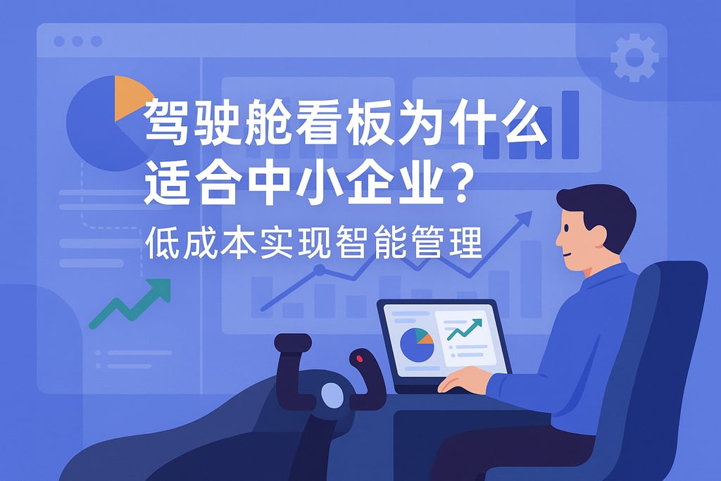 驾驶舱看板为什么适合中小企业？低成本实现智能管理