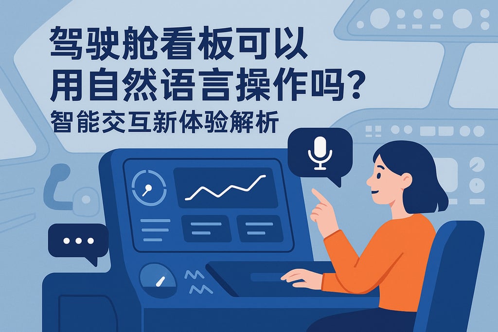 驾驶舱看板可以用自然语言操作吗？智能交互新体验解析
