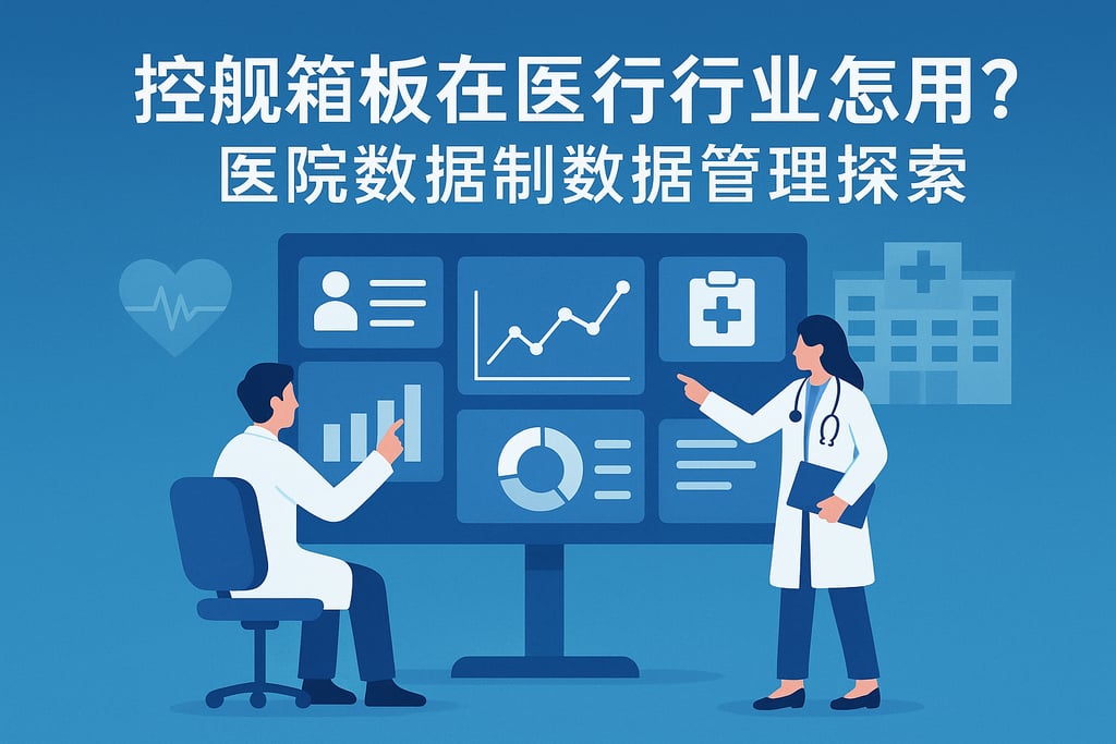 驾驶舱看板在医疗行业怎么用？医院数据智能化管理探索