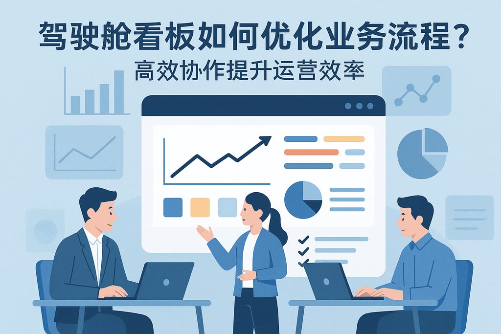 驾驶舱看板如何优化业务流程？高效协作提升运营效率