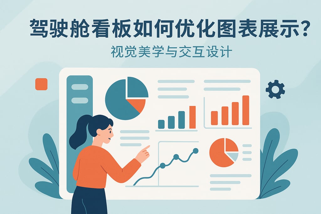 驾驶舱看板如何优化图表展示？视觉美学与交互设计