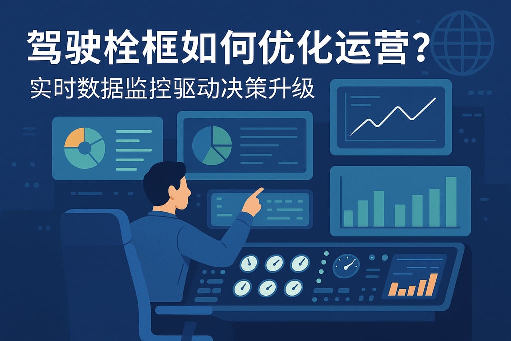 驾驶舱看板如何优化运营？实时数据监控驱动决策升级