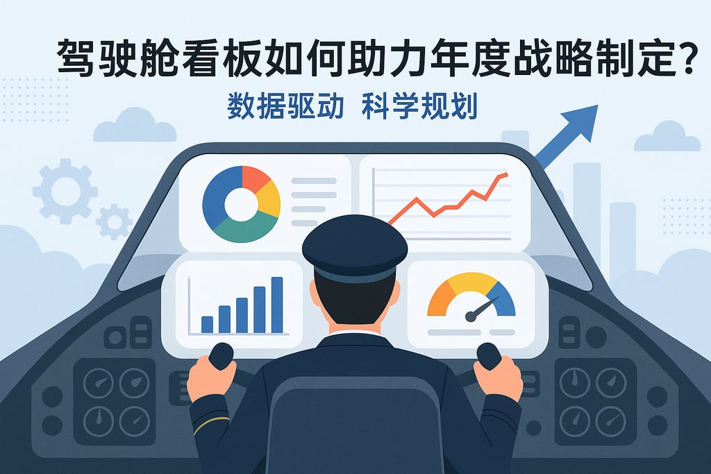 驾驶舱看板如何助力年度战略制定？数据驱动科学规划