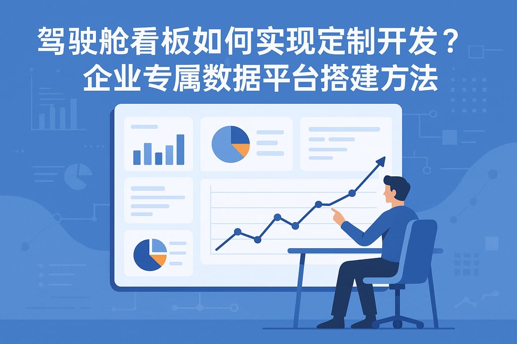 驾驶舱看板如何实现定制开发？企业专属数据平台搭建方法