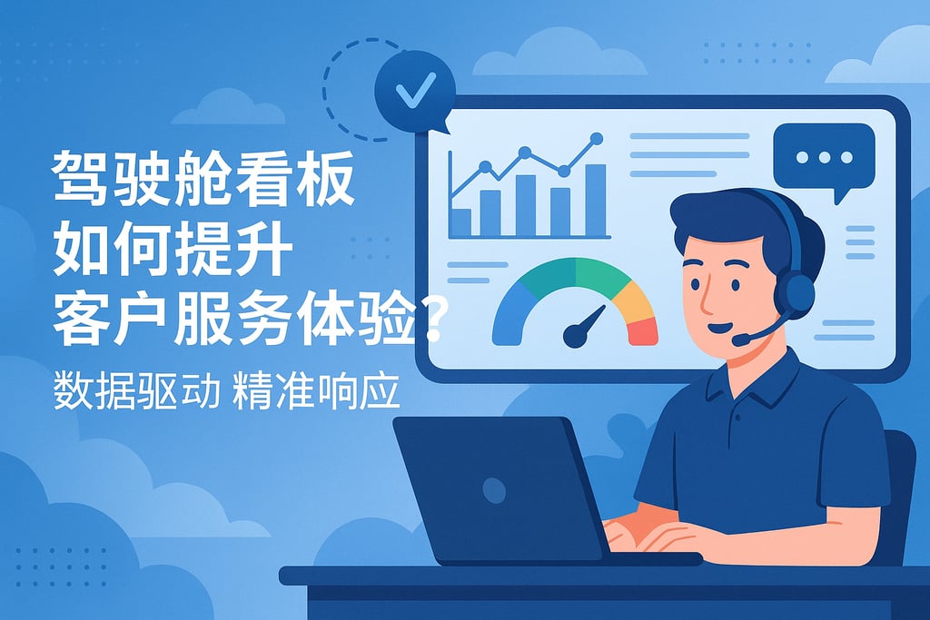驾驶舱看板如何提升客户服务体验？数据驱动精准响应