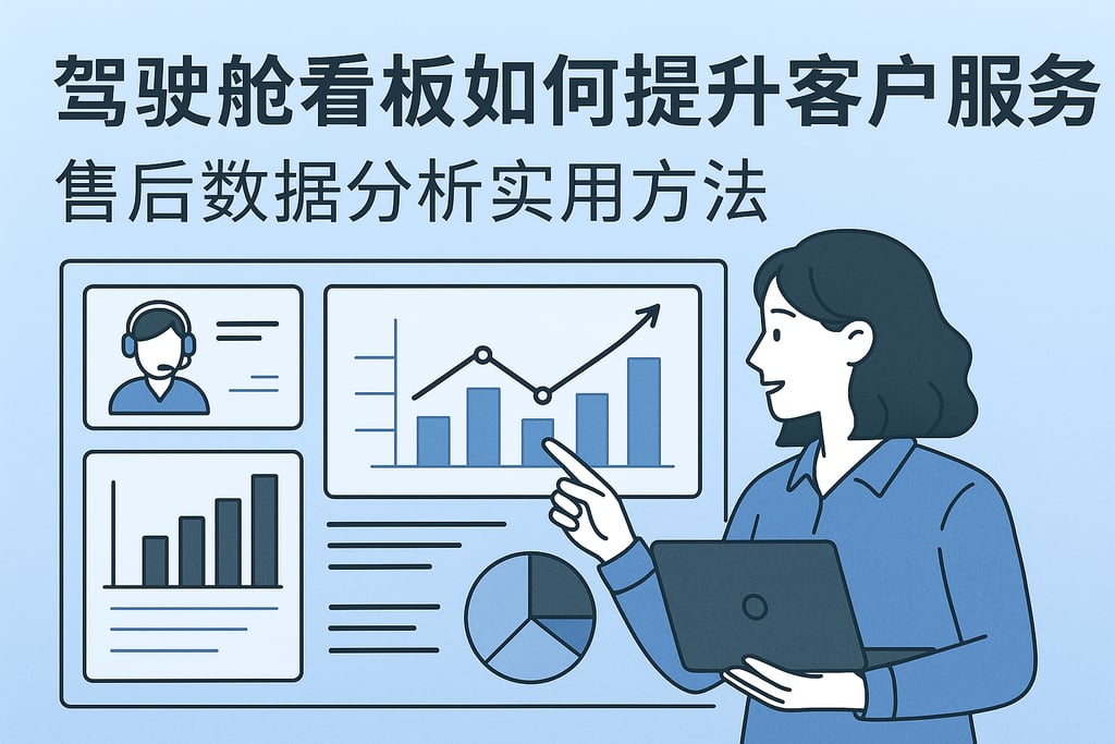 驾驶舱看板如何提升客户服务？售后数据分析实用方法