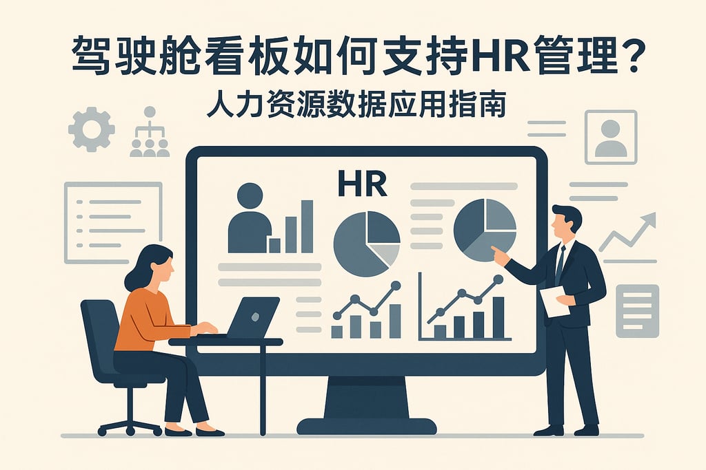 驾驶舱看板如何支持HR管理？人力资源数据应用指南
