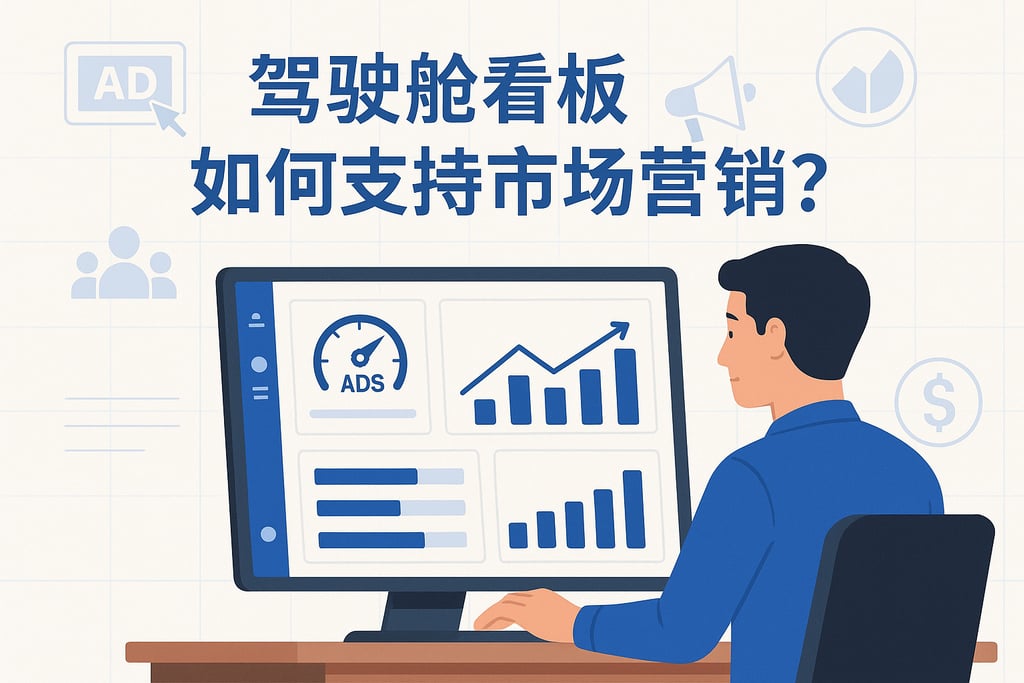 驾驶舱看板如何支持市场营销？广告投放效果可视化呈现