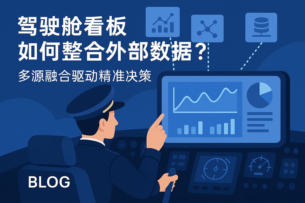 驾驶舱看板如何整合外部数据？多源融合驱动精准决策