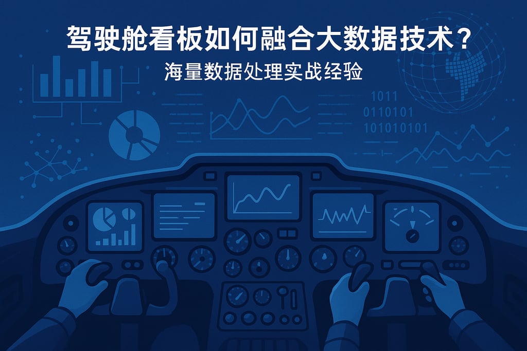 驾驶舱看板如何融合大数据技术？海量数据处理实战经验