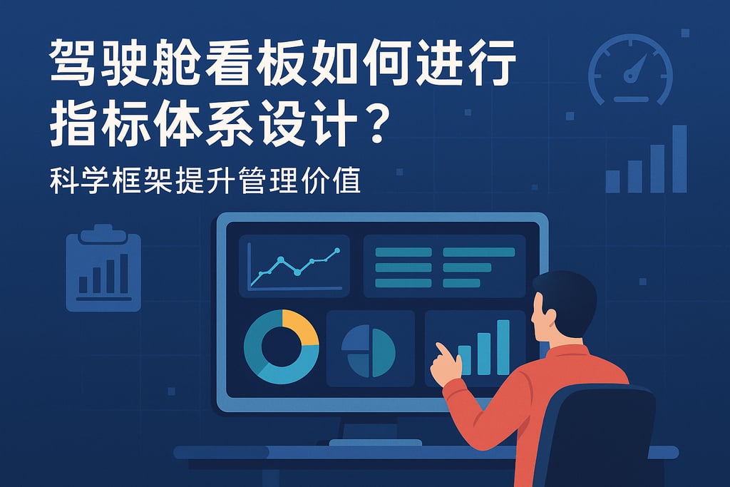 驾驶舱看板如何进行指标体系设计？科学框架提升管理价值