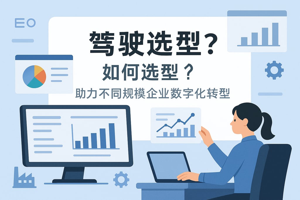 驾驶舱看板如何选型？助力不同规模企业数字化转型