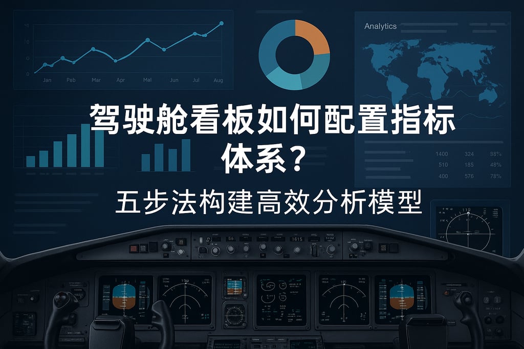 驾驶舱看板如何配置指标体系？五步法构建高效分析模型