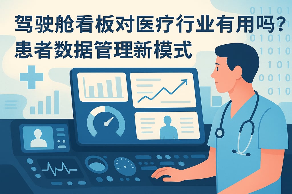驾驶舱看板对于医疗行业有用吗？患者数据管理新模式