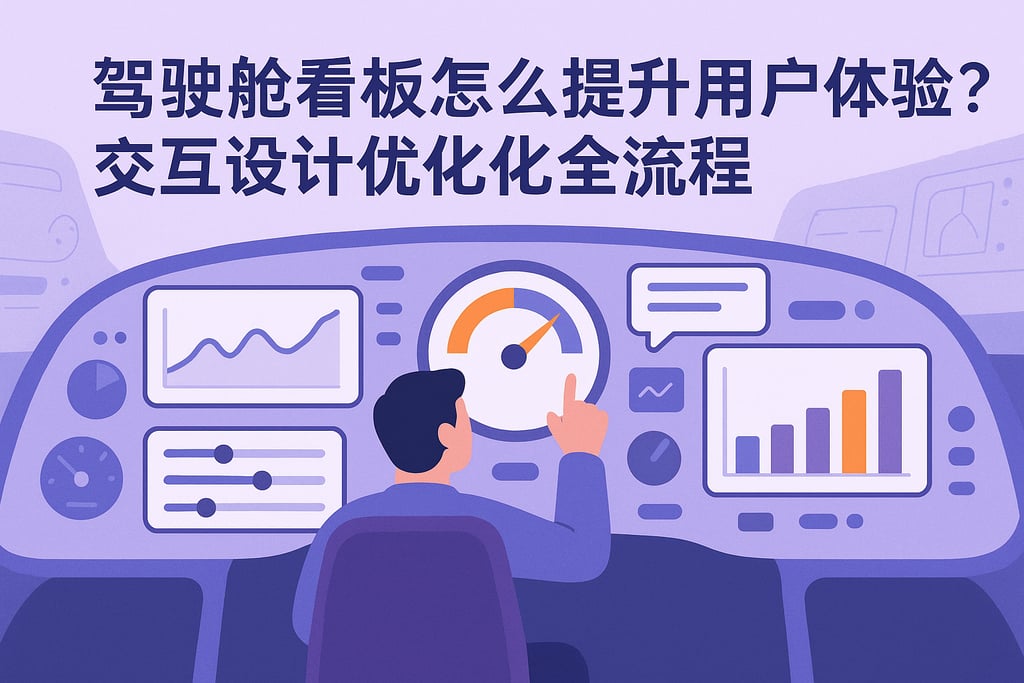 驾驶舱看板怎么提升用户体验？交互设计优化全流程