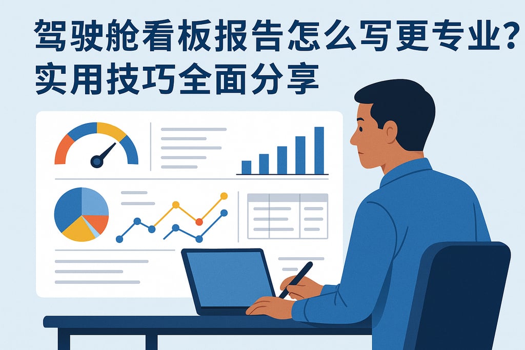 驾驶舱看板报告怎么写更专业？实用技巧全面分享