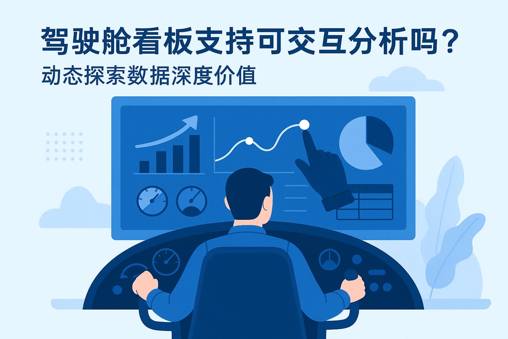 驾驶舱看板支持可交互分析吗？动态探索数据深度价值