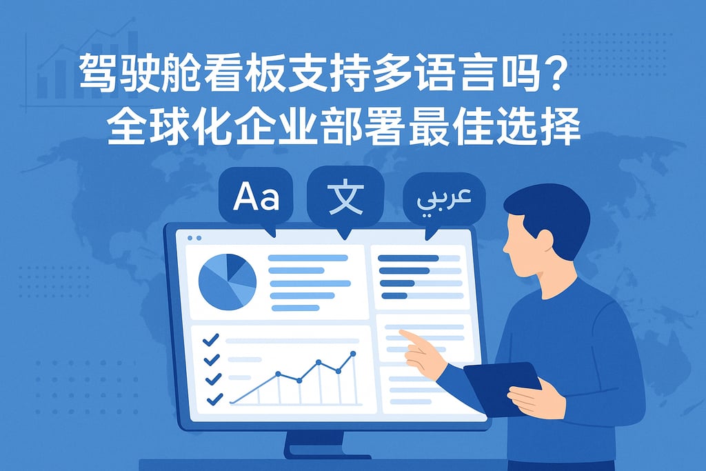 驾驶舱看板支持多语言吗？全球化企业部署最佳选择