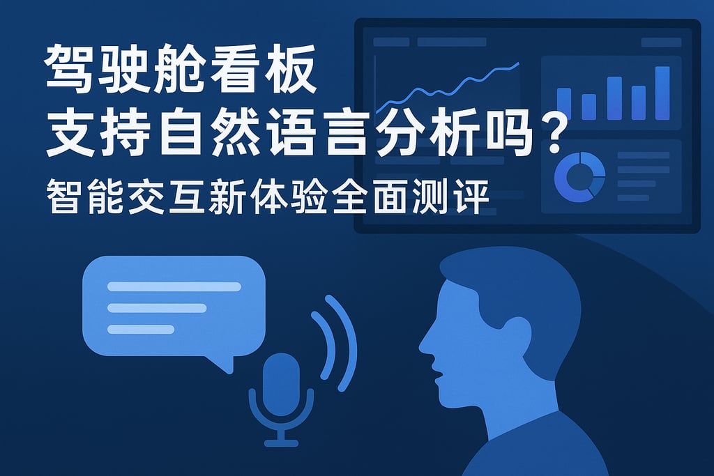 驾驶舱看板支持自然语言分析吗？智能交互新体验全面测评