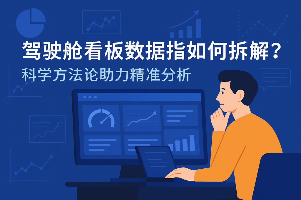驾驶舱看板数据指标如何拆解？科学方法论助力精准分析