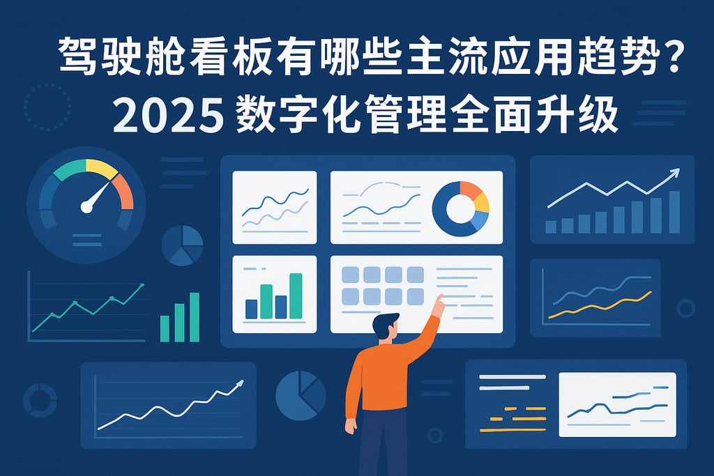 驾驶舱看板有哪些主流应用趋势？2025数字化管理全面升级