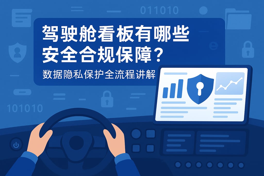 驾驶舱看板有哪些安全合规保障？数据隐私保护全流程讲解