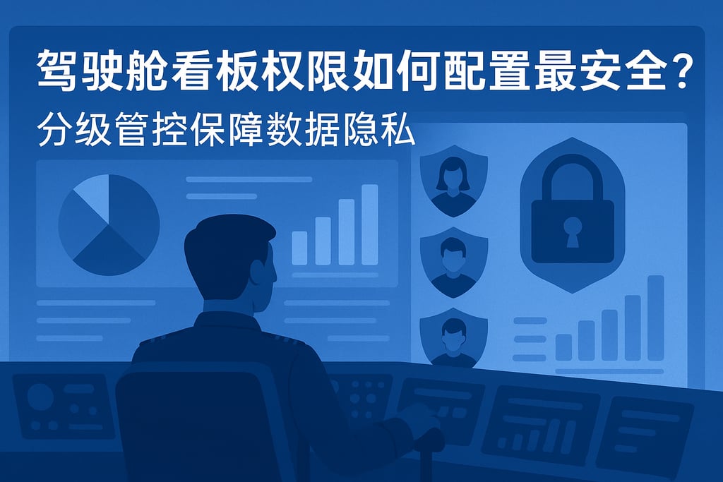 驾驶舱看板权限如何配置最安全？分级管控保障数据隐私