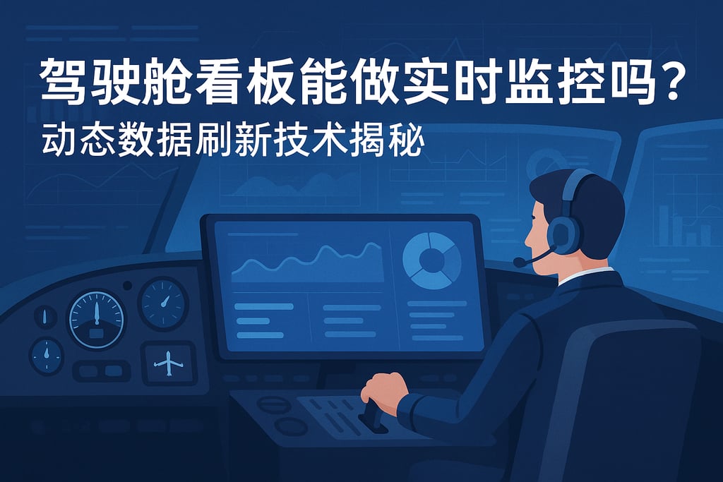 驾驶舱看板能做实时监控吗？动态数据刷新技术揭秘