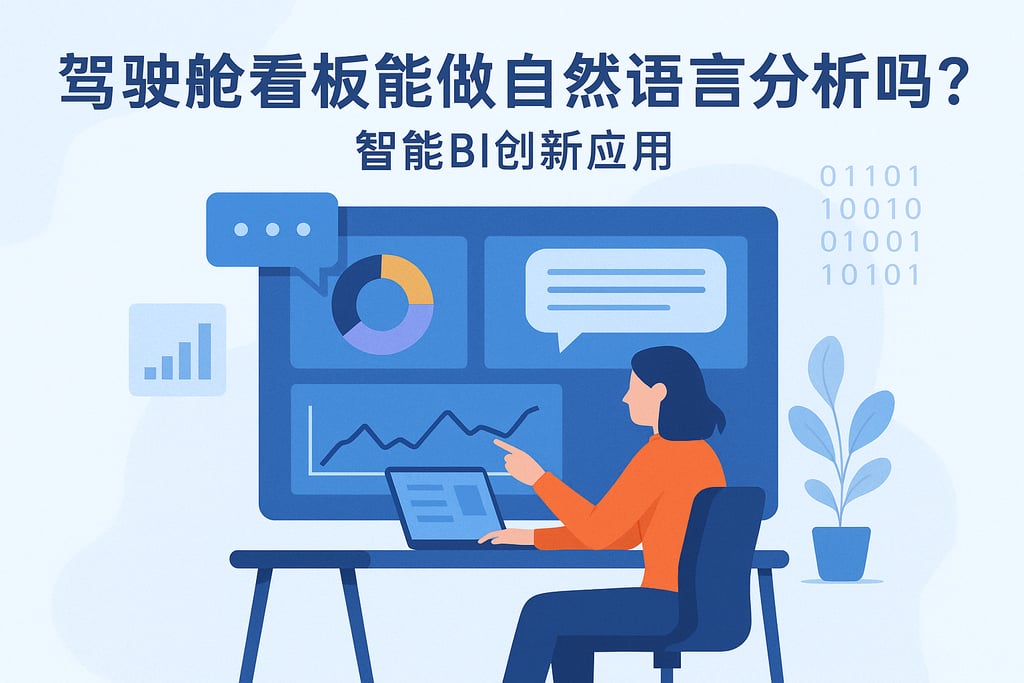 驾驶舱看板能做自然语言分析吗？智能BI创新应用