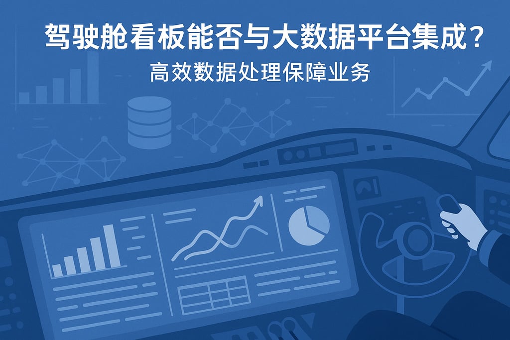 驾驶舱看板能否与大数据平台集成？高效数据处理保障业务