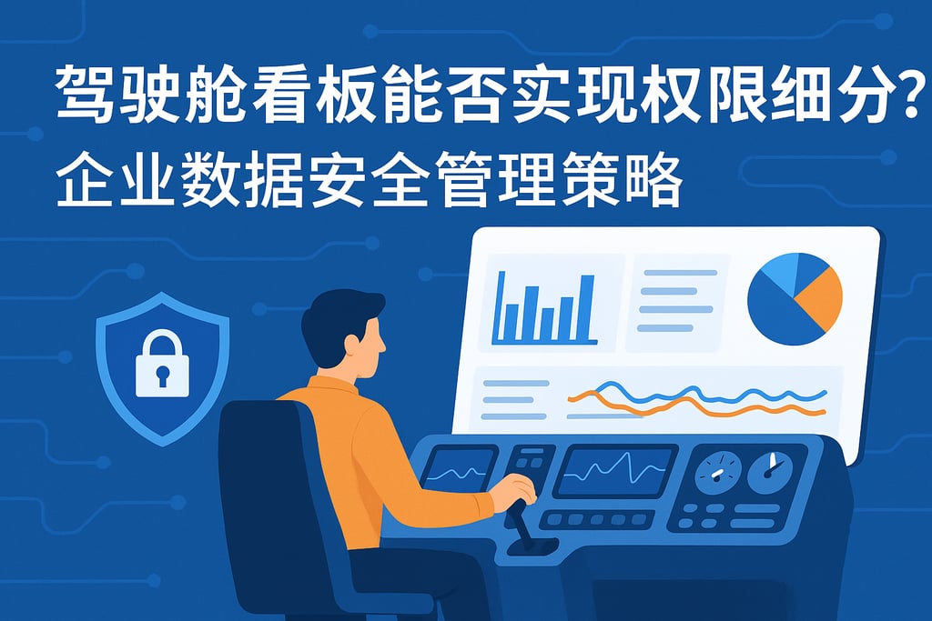 驾驶舱看板能否实现权限细分？企业数据安全管理策略