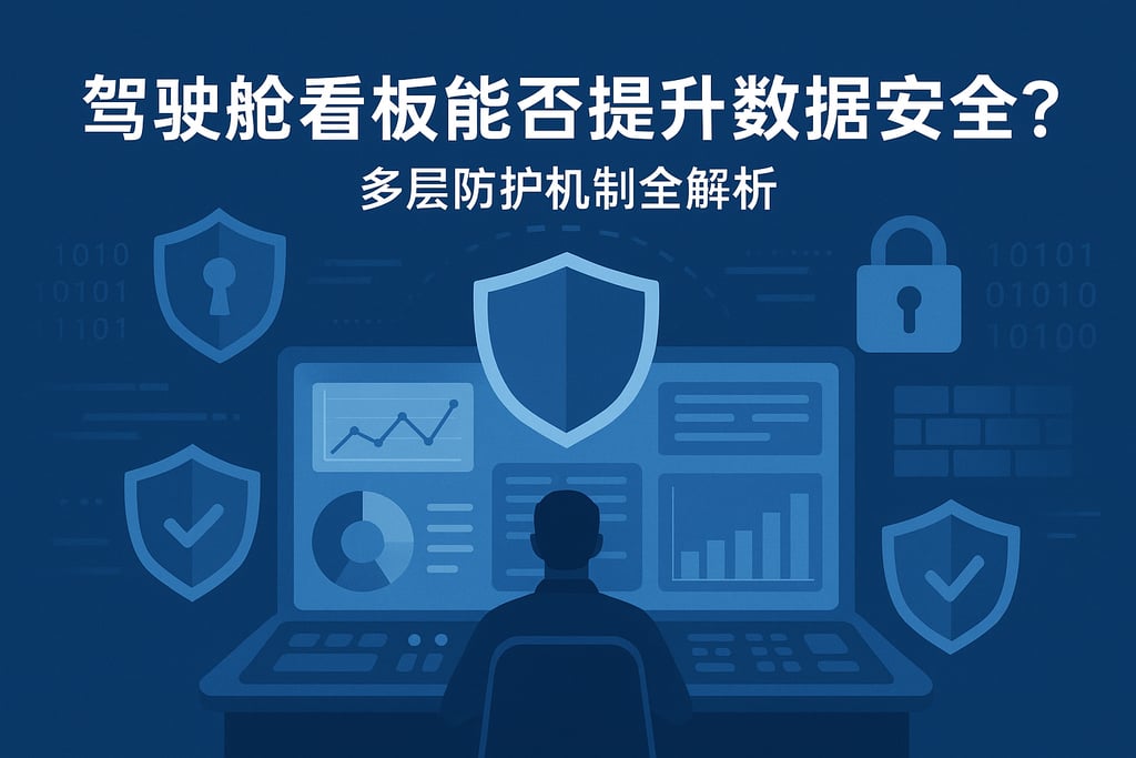 驾驶舱看板能否提升数据安全？多层防护机制全解析