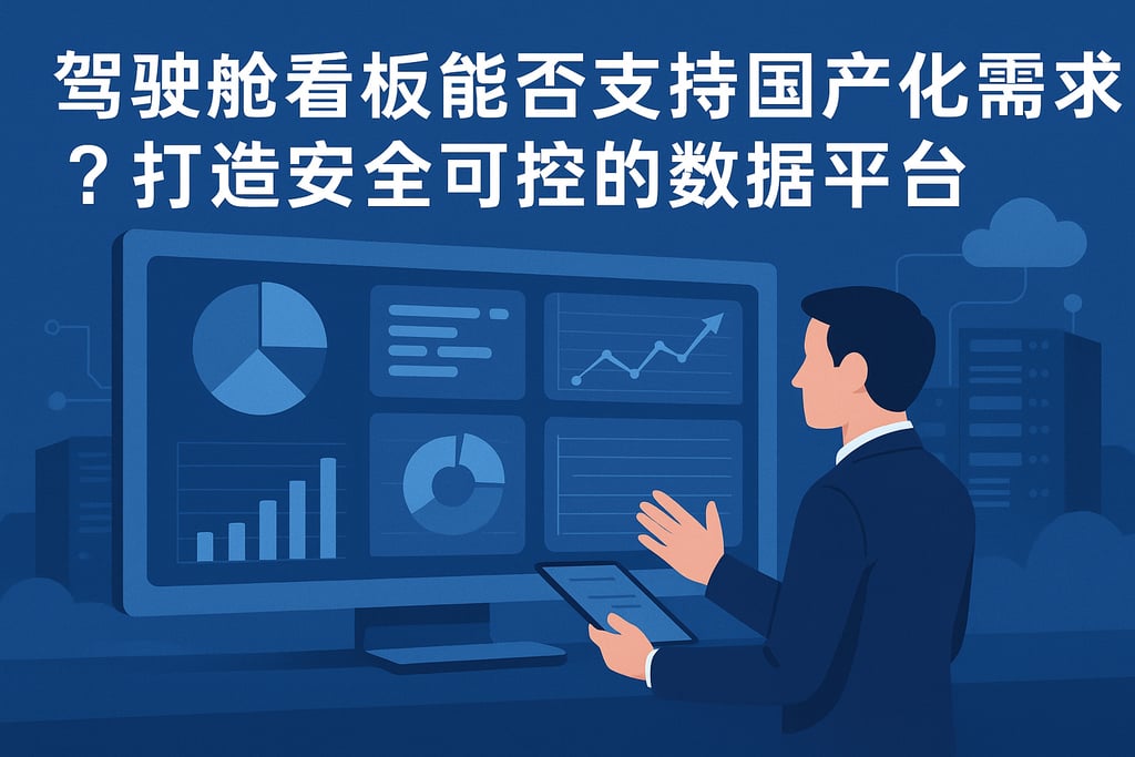驾驶舱看板能否支持国产化需求？打造安全可控的数据平台