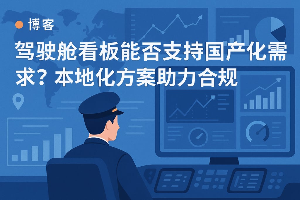 驾驶舱看板能否支持国产化需求？本地化方案助力合规