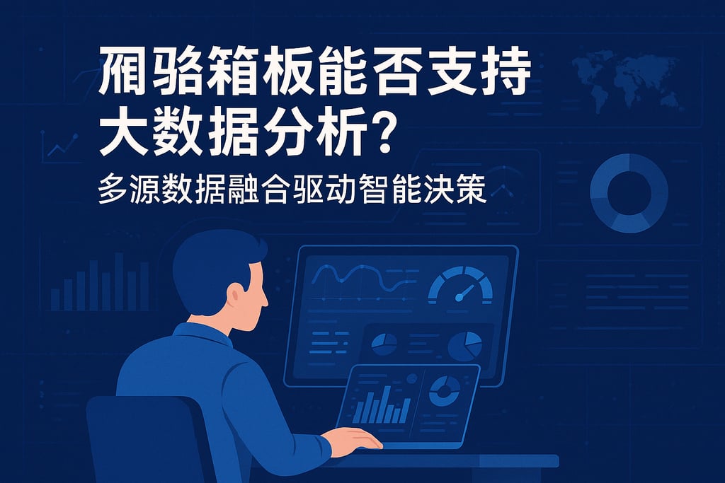 驾驶舱看板能否支持大数据分析？多源数据融合驱动智能决策