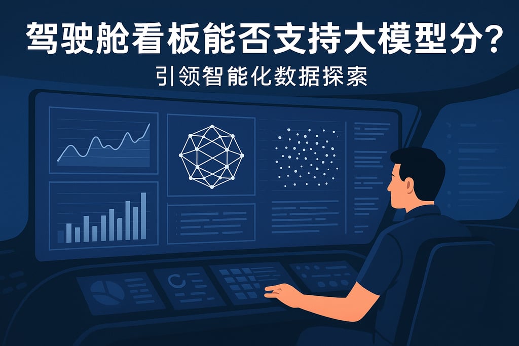 驾驶舱看板能否支持大模型分析？引领智能化数据探索