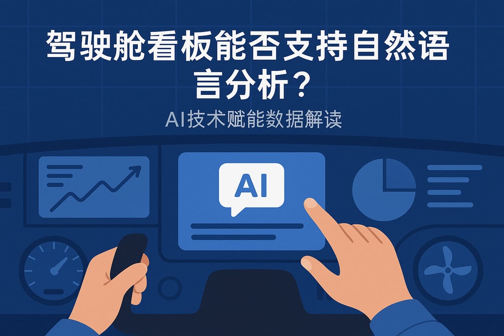 驾驶舱看板能否支持自然语言分析？AI技术赋能数据解读